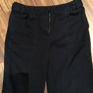 Vintage Talbots capris with zipper on leg